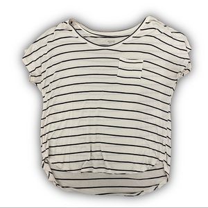 short sleeved striped top